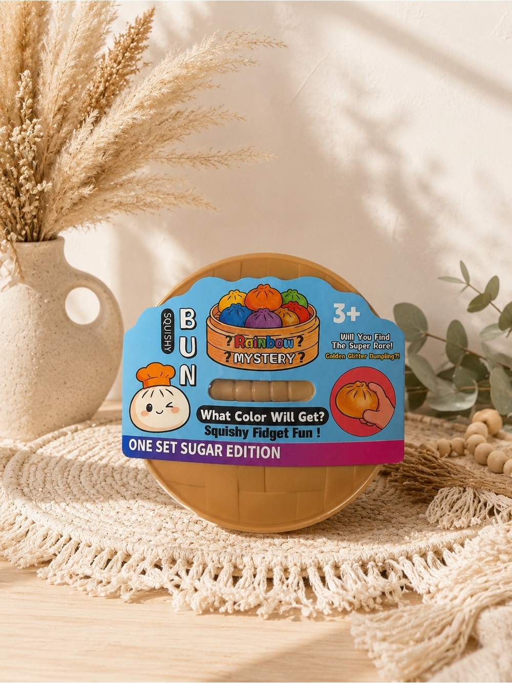 Fidget Mystery Glitter Dumpling- One Set Sugar Edition